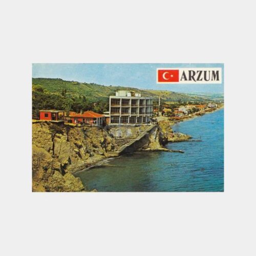 1975 Tekirdağ Kumbağ Arzum Hotel Görünüş Kartpostal