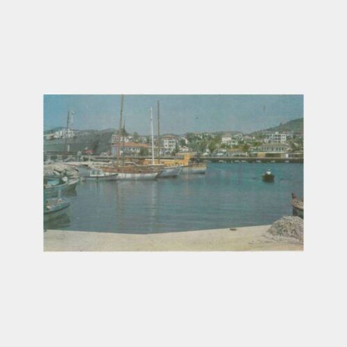 1985 Tekirdağ İskelesi Görünüş Kartpostal