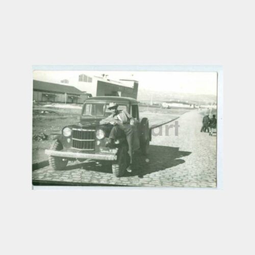 1953 Turhal Şeker Fabrikası Jeep Konulu Fotoğraf