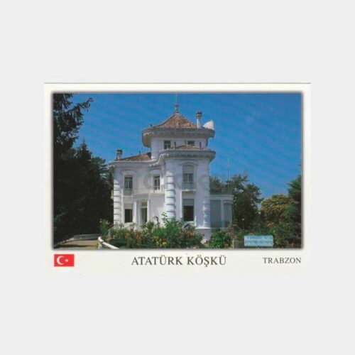 2000 Trabzon Atatürk Köşkü Görünüş Kartpostal