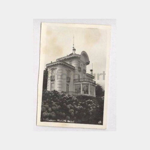 Trabzon Atatürk Köşkü Görünüş Tebrik Fotokart