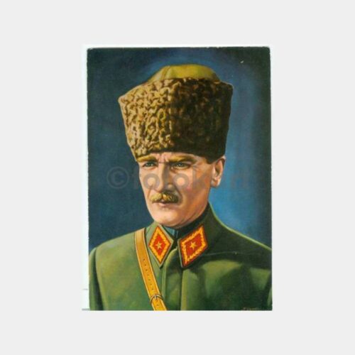 Atatürk Konulu Kartpostal