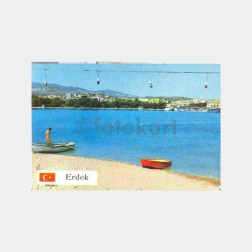 Erdek Sahilden Görünüş Kartpostal
