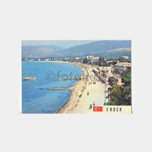 Erdek Sahili Eski Görünüşü Kartpostal