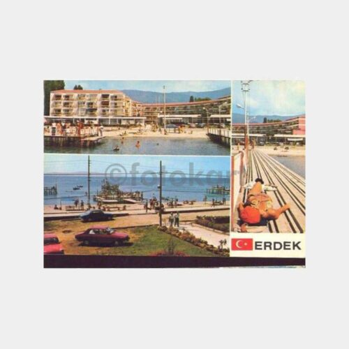 Erdek 3 Değişik Görünüş Kartpostal