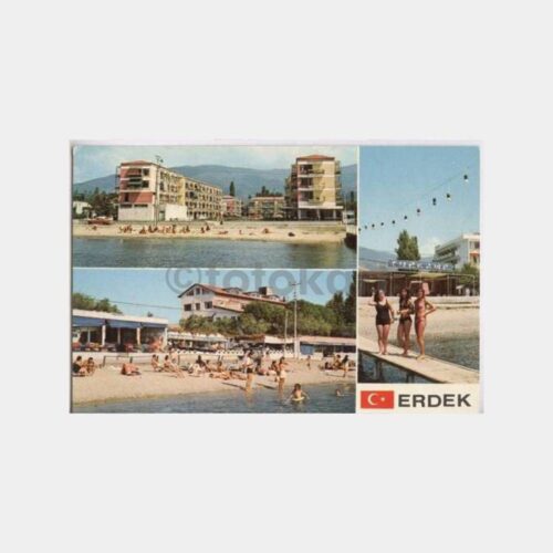 Erdek Moteller Görünüş Kartpostal