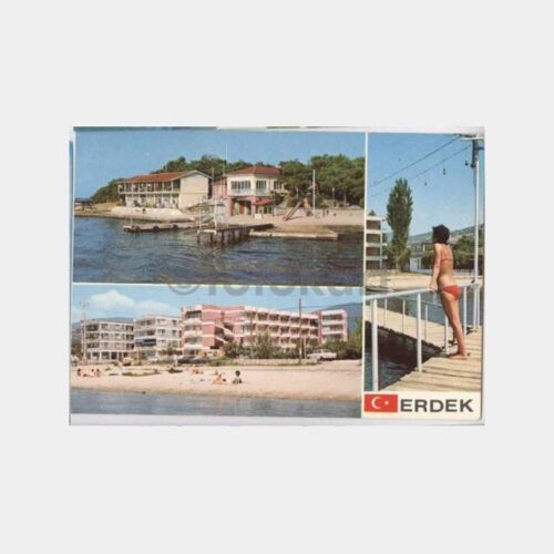 Erdek 3 Değişik Görünüş Kartpostal
