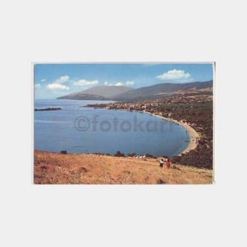 1977 Erdek Genel Görünüş Kartpostal