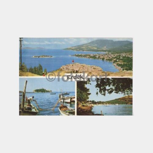 1977 Erdek 4 Değişik Görünüş Kartpostal