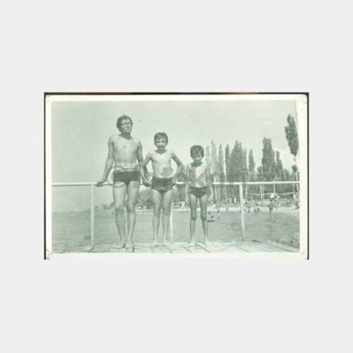 1974 Erdek Kamp Sahilden Görünüş Fotoğraf