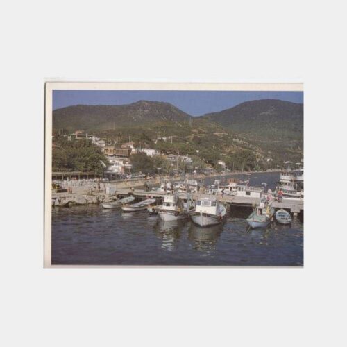 1980 Erdek Narlı Köyü Görünüş Kartpostal