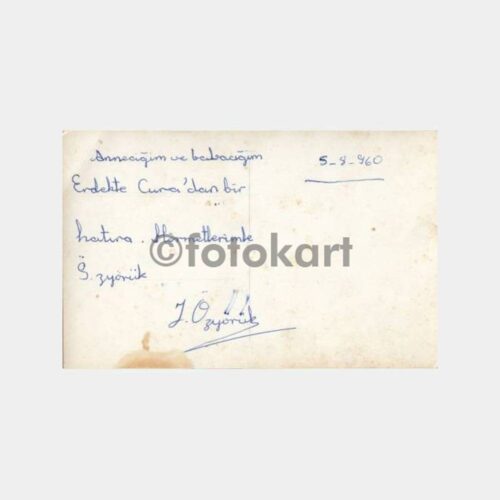 1960 Erdek Cura Plajı Konulu Fotoğraf - Görsel 2