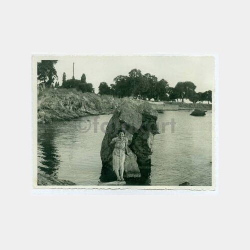 1940 Fenerbahçe Parkı Sahili Kadın Fotoğraf