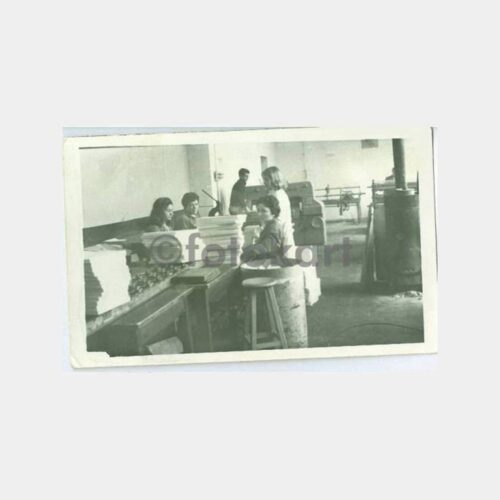1960 Atölyede Kadınlar Görünüş Fotoğraf