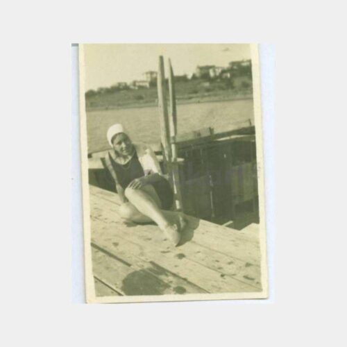Moda Deniz Plaj Kadın Görünüş Fotoğraf