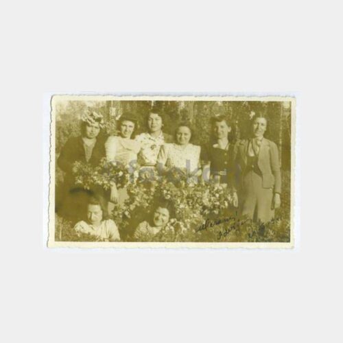1941 Konya Meram Bağları Kadınlar Fotoğraf