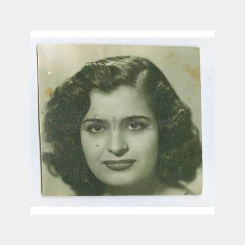 1950 Güzel Kadın Portre Fotoğraf