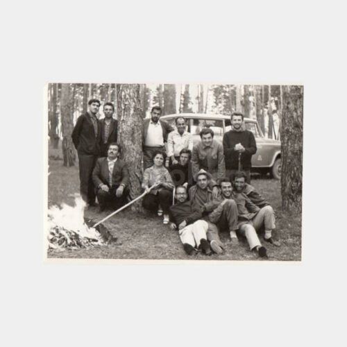 1967 Kastamonu Kavak Köyü Su Arama Ekip Fotoğraf