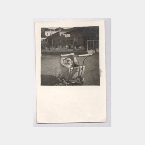 1943 Kastamonu Çocuk Arabası Fotoğraf