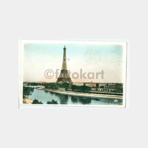 1950 Fransa Paris Eyfel Kulesi Damgalı Özel Pul