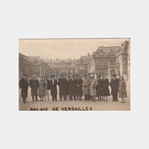 1928 Paris Gezisi 2 Adet Fotoğraf