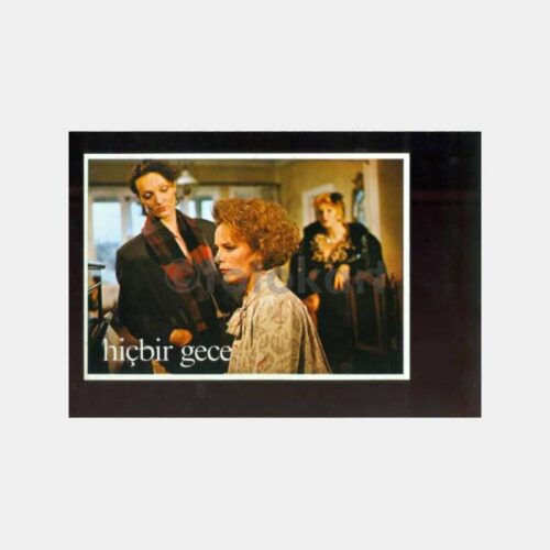 1989 Hiçbir Gece - Hülya Koçyiğit Sinema Lobi Kartı