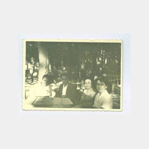 1957 Sarıkamış Av Köşkü Aile Fotoğraf