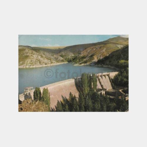 1975 Ankara Çubuk Barajı Görünüş Kartpostal
