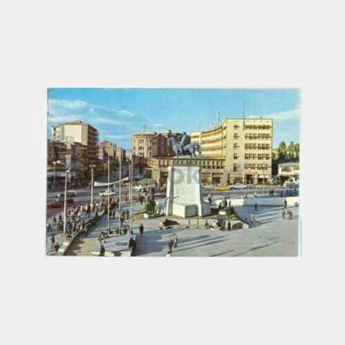 1970 Ankara Ulus Meydanı Atatürk Heykeli Kartpostal