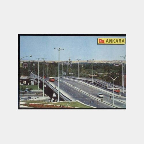 Ankara Paraşüt Kulesi ve Geçitler Kartpostal