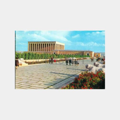 1966 Ankara Anıtkabir Genel Görünüş Kartpostal
