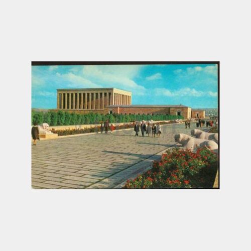 1975 Ankara Anıtkabir Görünüş Kartpostal