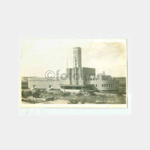 1940 Ankara Sergi Evi Görünüş Kartpostal