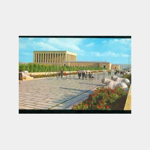 1964 Ankara Anıtkabir Görünüş Kartpostal