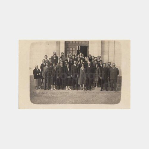 1938 Ankara Okul Grubu Hatırası Fotoğraf