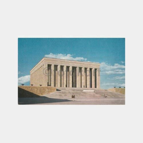 1963 Ankara Anıtkabir Görünüş Kartpostal