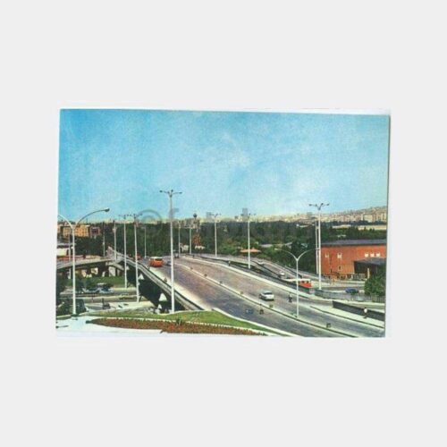 Ankara Üst Geçitler Görünüş Kartpostal