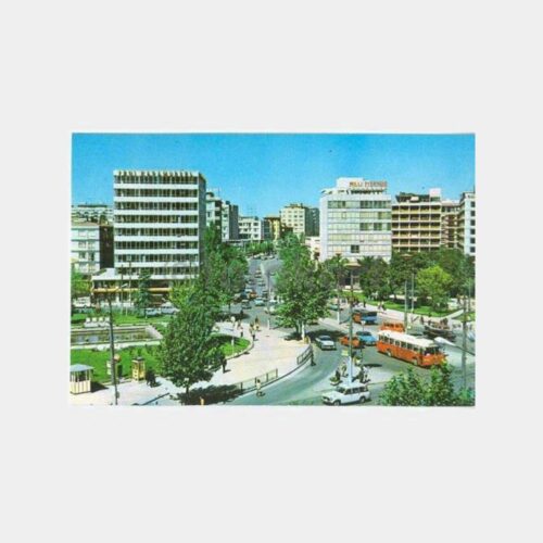 Ankara Kızılay Meydanı Görünüş Kartpostal