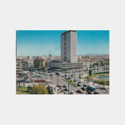 1970 Ankara Kızılay Görünüş Kartpostal