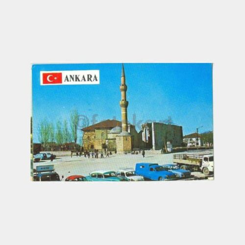 1975 Ankara Hacıbayram Camii Görünüş Kartpostal