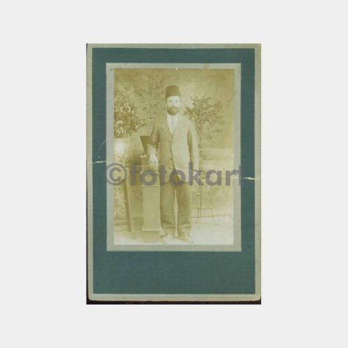 1924 Bosna Avukat Ali Vasfı Bey Tarihi Fotoğraf