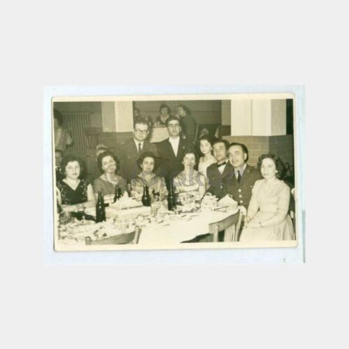 1959 Erzurum Orduevi - Yılbaşı Kutlama Fotoğraf