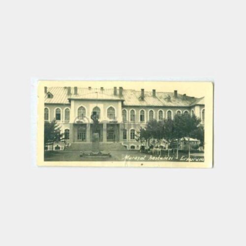 1940 Erzurum Mareşal Hastanesi Tebrik Fotoğraf