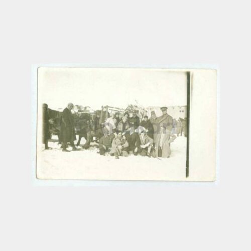 1930 Erzurum Kış Yolculuk Konulu Fotoğraf