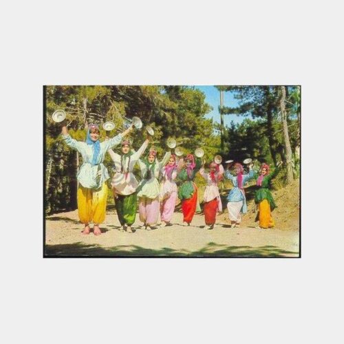 Yozgat Kız Folklor Ekibi Kartpostal