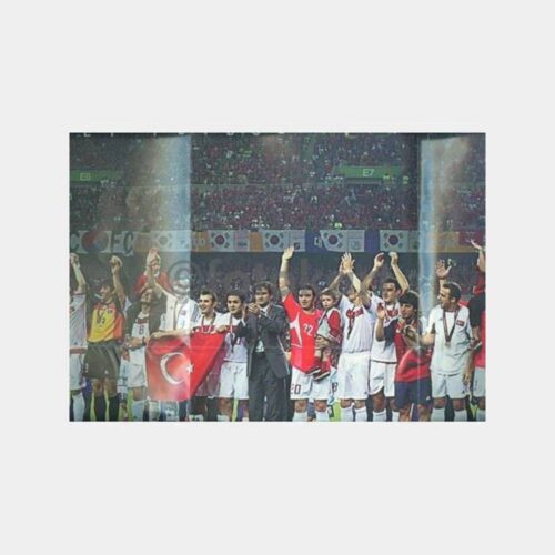 2002 Türk Milli Futbol Tk. Dünya Üçüncüsü Poster