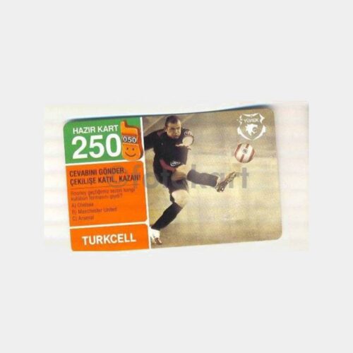 Hazırkart -Ünlü Futbolcular Serisi- Telefon Kartı