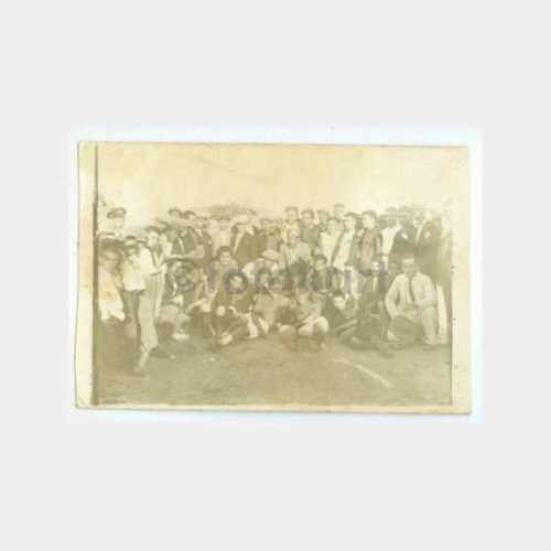 1931 Futbol Maçı Konulu Grup Fotoğraf