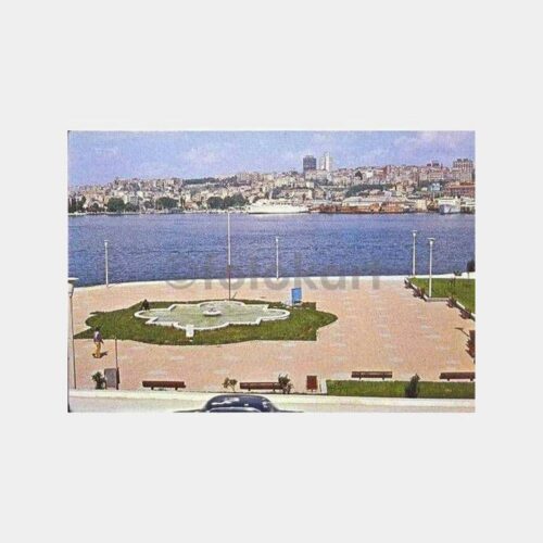 İstanbul Haliçten Bir Görünüm Kartpostal