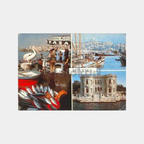 1970 Haliç Balıkçılar - Küçüksu Kasrı Kartpostal